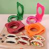 Stainless Steel Round Sandwich Press Mold Sealer Non-Stick Leak-Proof Kawaii Design for Meal Prep Kids’ Lunchbox Camping Snacks