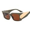 Newest Fashion Custom Men Women Lentes De Sol Shade Vintage Transparent Oversize Sunglasses Travel Wild Sun Glasses