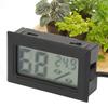 Kwadratowy Cyfrowy Termometr Higrometr Temperatury i Wilgotności z Sondą Przewód 1,5 m(czarny)