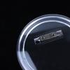 Blank Acrylic DIY Button Pins 10 PCS Transparent Badge Set for Small Business Custom Pin Making Supplies