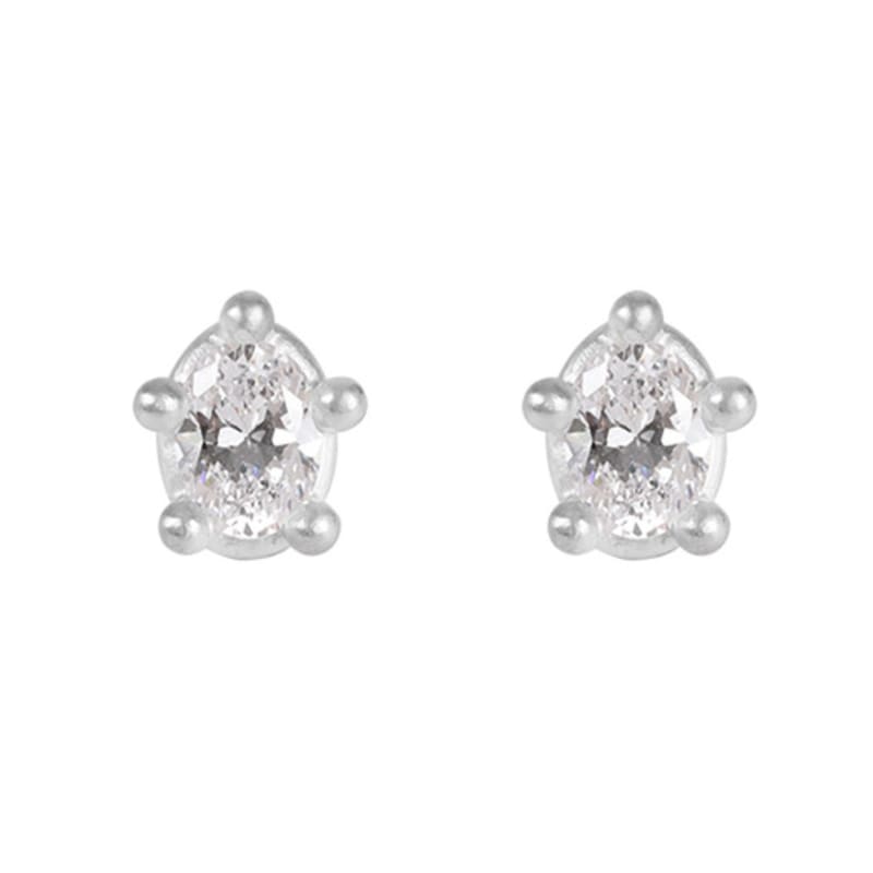 

eveningbell [silver925] Pebble earrings (silver) Silver