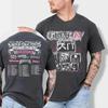 Maglietta Tour Giorno Grigio 2026, Merchandising Concerto Suicideboys, T-shirt Grafica Vintage