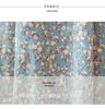 Goddess Style Slimming Ruffled Floral Tea-length Dress