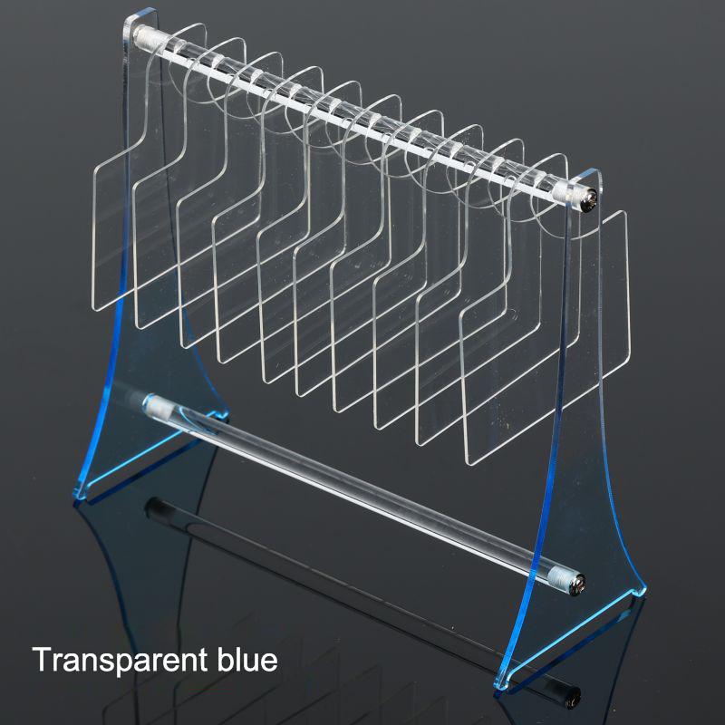 

Sample Exhibition Tools For Stand Manicure Tools Transparent Acrylic Hook Style Nail Art Display Rack Board Gel Color Works синій