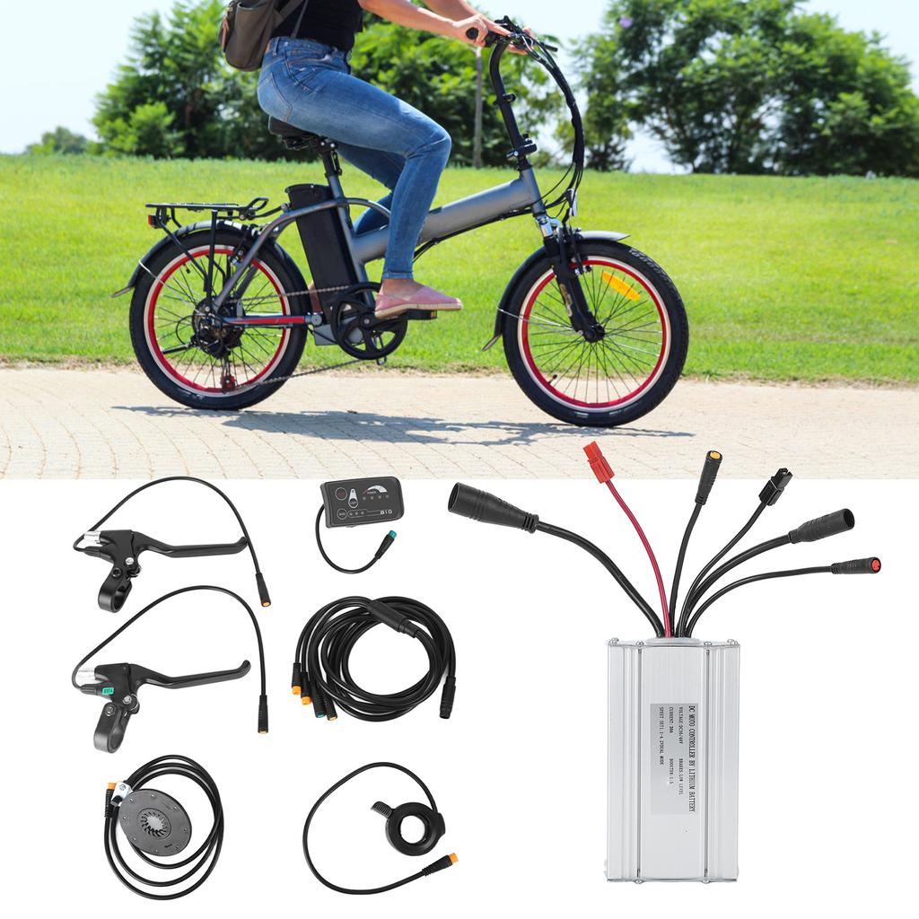 JN25A Motor Controller Set Light Weight Bike Controller S886 Display Panel Kit Multi Function Electric Bike Conversion Kit for 750W Motor