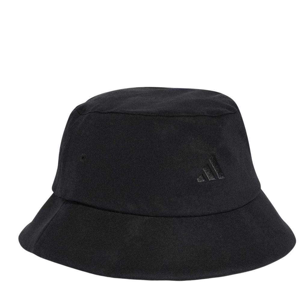 adidas Mens 3S 3 Stripes Cotton Blend Bucket Hat