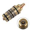 Thermostatic Cartridge Temperature Control Valve Faucet Accessories Bathroom Fixture Brass Thermostatic Cartridge