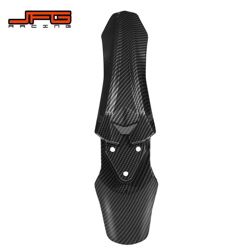 Motorcycles Front Fender Guard Carbon Fiber Pattern Protect Mudguard Cover Durable PP For Talaria Sting X3 Electric Bike E-bike