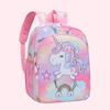 2024 Kindergarten Student School Bag Cartoon Cute Unicorn Girl Backpack Fashion Foreign Trade Large Capacity Student Backpack