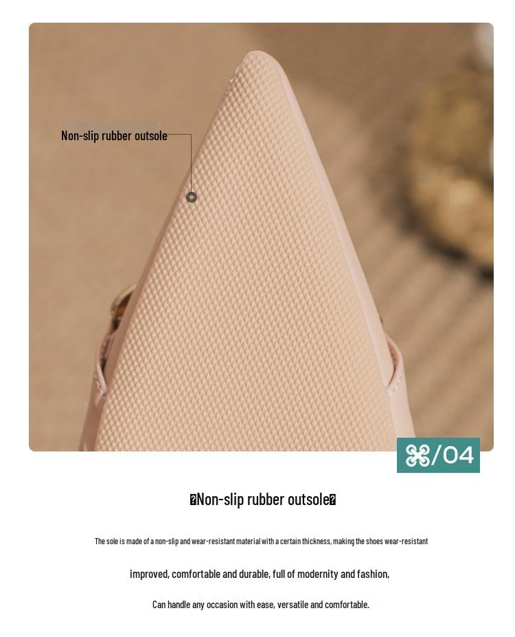 Zyp-LQ Women's Stiletto Pointed Toe Heels, Microfiber Leather, Chain Buckle, Sizes 31-44