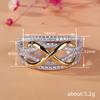 Fashionable Women'S Accessory Rings, Versatile Wedding Engagement Rings, Niche Design Bridal Jewelry