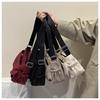 Women's Water-Repellent Nylon Crossbody Bag: Autumn/Winter Casual Solid Color Shoulder Bag