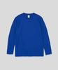 Peulinteuseuta 17-Count Basic Plain Layered Long Sleeve T-Shirt_Standard Length - Royal