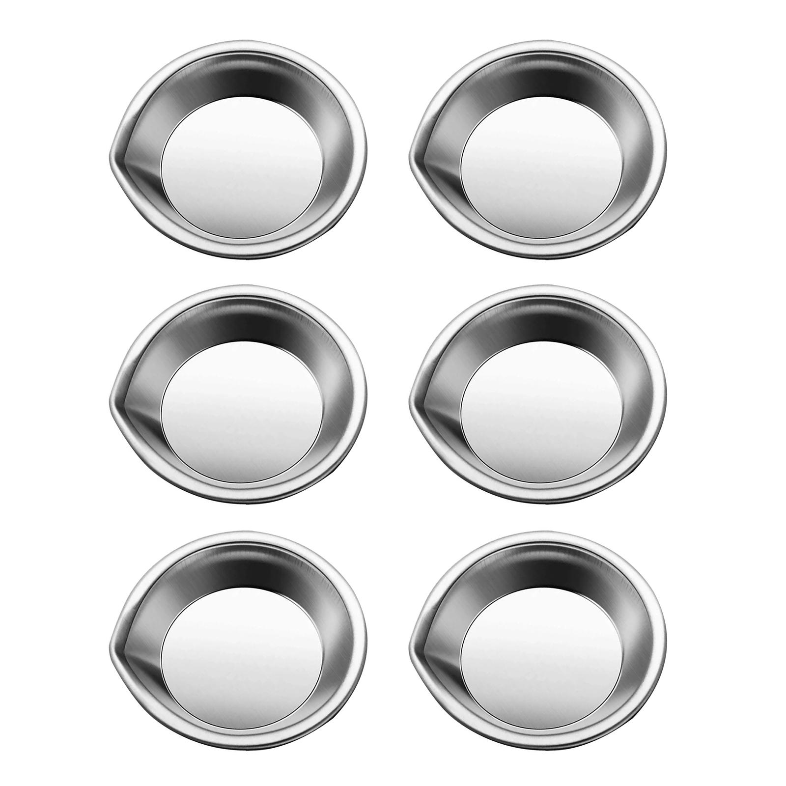 

6 шт. Маленький круглый лоток для краски Палитра для смешивания красок Лоток для смешивания различных пигментов B