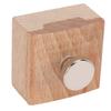 Wooden Sanding Block Abrasion Resistant Beech Edge Banding Polishing Sandpaper Holder Sanding Blocks Hand Made Leather