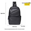 Men Portable Multifunctional Daily Crossbody Bag Trendy Street New Messenger Bag Men Sports Large Capacity Diagonal Backpack