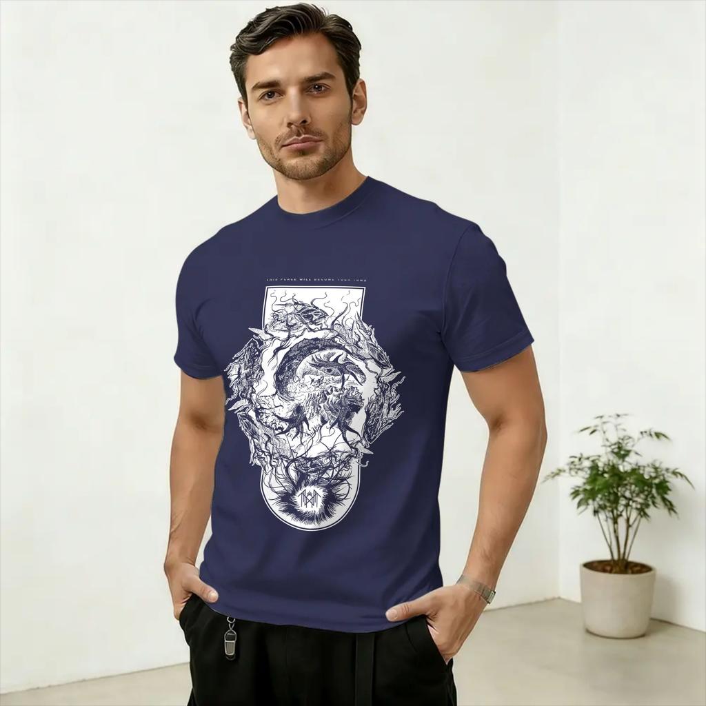 SSleepp Band Tokenn TShirt Summer Cotton T Shirts For Unisex Hipster Custom DIY Tshirt Short Sleeve Vintage Clothes