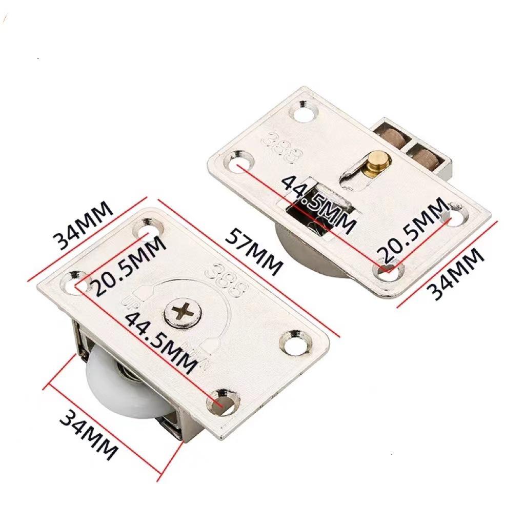 Stainless Steel Sliding Door Pulley Wheel for Solid Wood Cabinets