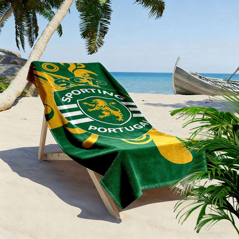 MHIH Print Beach Towel, Large Soft Quick Dry Towel for Beach Camping Swimming