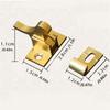Low Noise Door Elbow Buckle Home Improvement Door Catch Retro Bird Latch Lock  Window