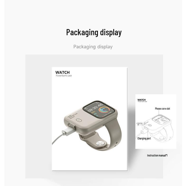 Portable Mini Wireless Power Bank for Apple Watch Charging