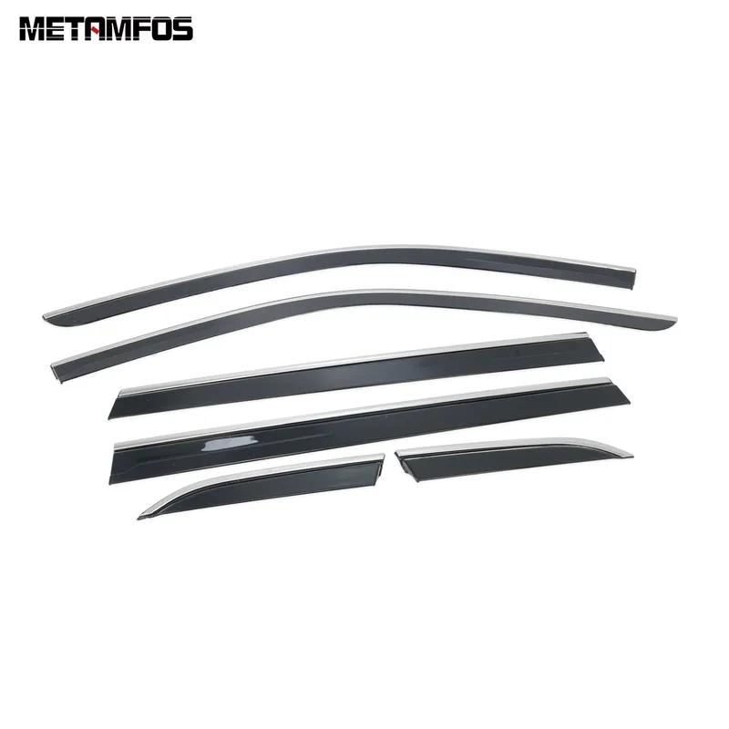 For Honda CR-V CRV  2024 2025 Window Visor Wind Deflector Vent Sun Shade Rain Guard Shield Awning Shelter Car Accessories