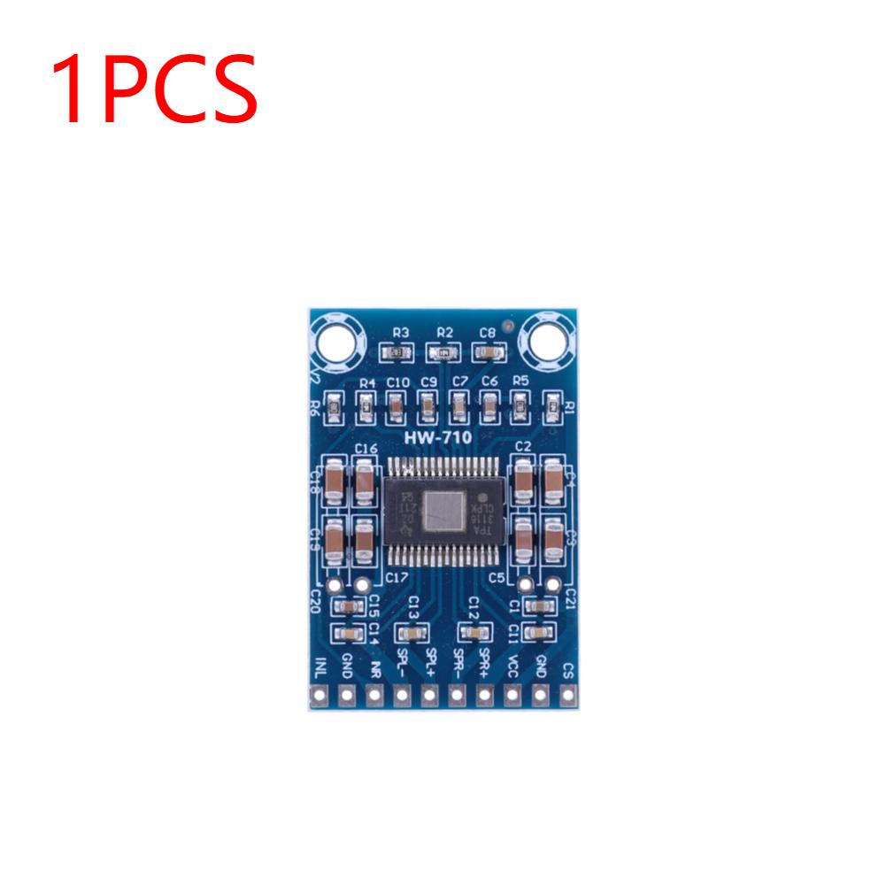 

TPA3116D2 Dual Channel ClassD Voice Sound Amplifier Board Module DC12V-24V Double 50W Digital Stereo Audio Power Amplifier Board