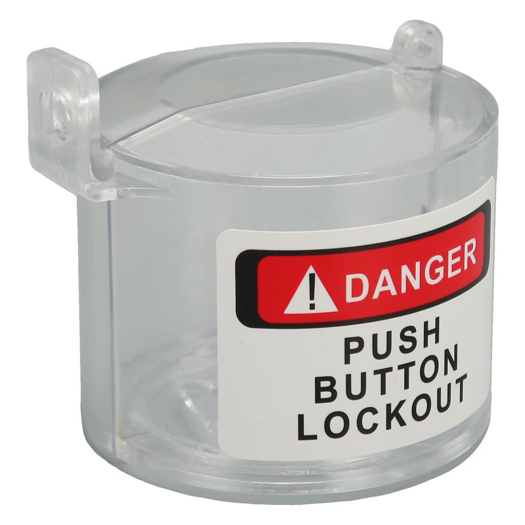 Round Switch Guard Cover Clear PC Emergency Stop Knob Switch Protecting Cover for Industry