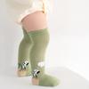 3Pairs/set Mesh Socks For Babies Casual Children's Cotton Loose Over Knee High Socks Non-slip Summer Cartoon Print Sock