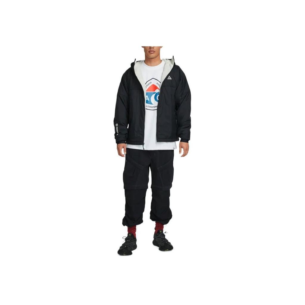 Nike ACG Therma-FIT ADV Rope De Dope Full Zip Jacket (Asia Sizing) Black Men Streetwear DV0364-010