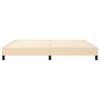 Vidaxl Bed Frame Without Mattress, Cream, 200X200 Cm, Upholstered