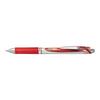 Pentel Ballpoint Pen Gel Ink Energel Retractable 0.7mm Silver Shaft BL77-B Red