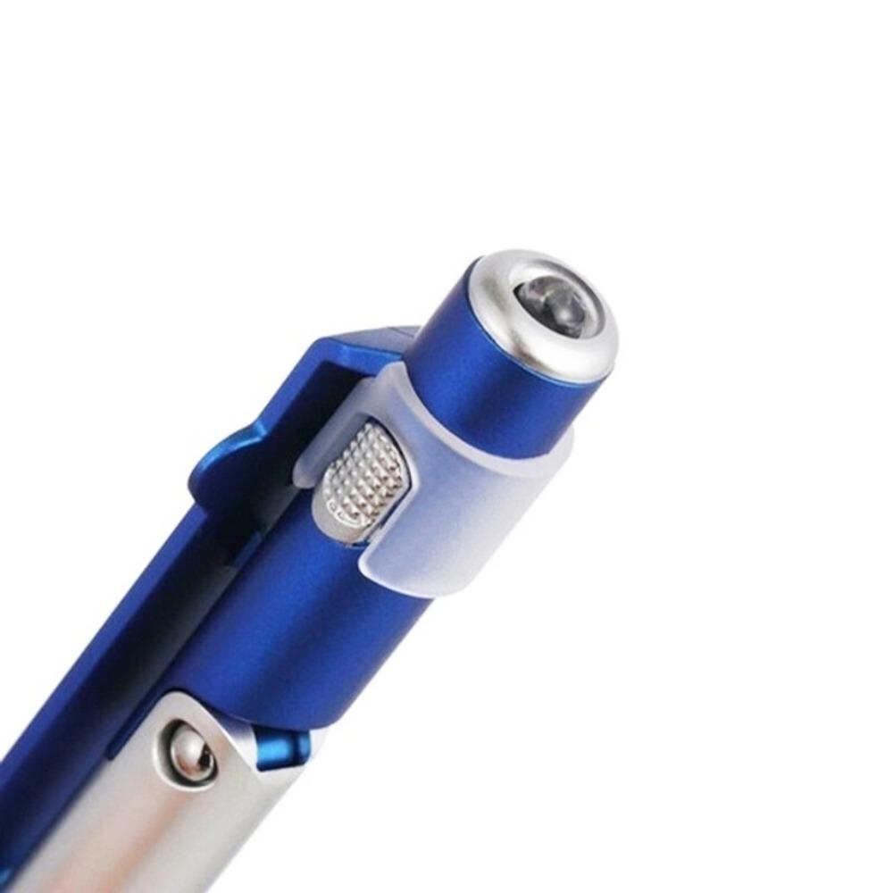 Stationery Night Reading Cellphone Holder Writing Pen Stylus Pen Ballpoint Pen with LED Light