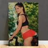 VIVI Aluminum Bike Wall Art 12x18 Inch, Cycling Themed Decor for Girls Room, Modern Home Bedroom Decoration Gift for Cyclists