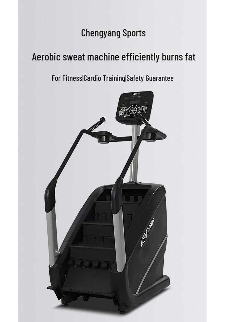 Adjustable Speed Stair Climber Stepper for Gym - Aerobic Fat Burning Equipment