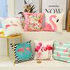 Small Fresh Flamingo American Pastoral Nordic Style Pillow Set Car Sofa Cushion Pillow Cover Does Not Include Pillow Core