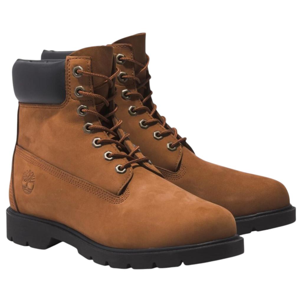 Timberland Men's Classic 6-inch Waterproof Boots, Rust Nubuck, Size 8.0 (TB0A28U6EM71), Size 26.0cm