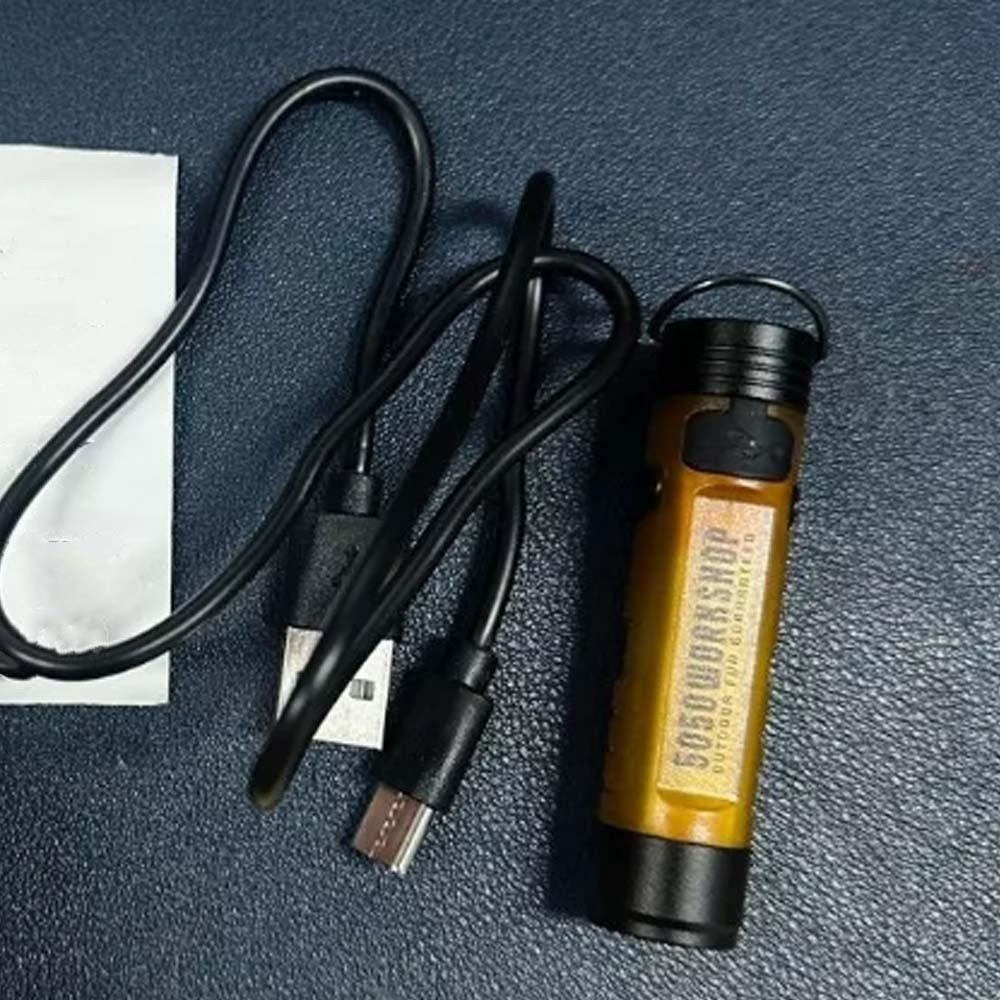 Magnetic Mini Pocket Flashlight Portable Key Chain Flash Lights  Night Adventures