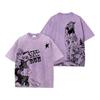 Gewaschenes T-Shirt JoJo's Bizarre Adventure Gyro Zepelli T-Shirt Anime Gewaschenes T-Shirt Sommer 100% Baumwolle Lockere T-Shirts Oberteile Herren Unisex Kleidung oversize4