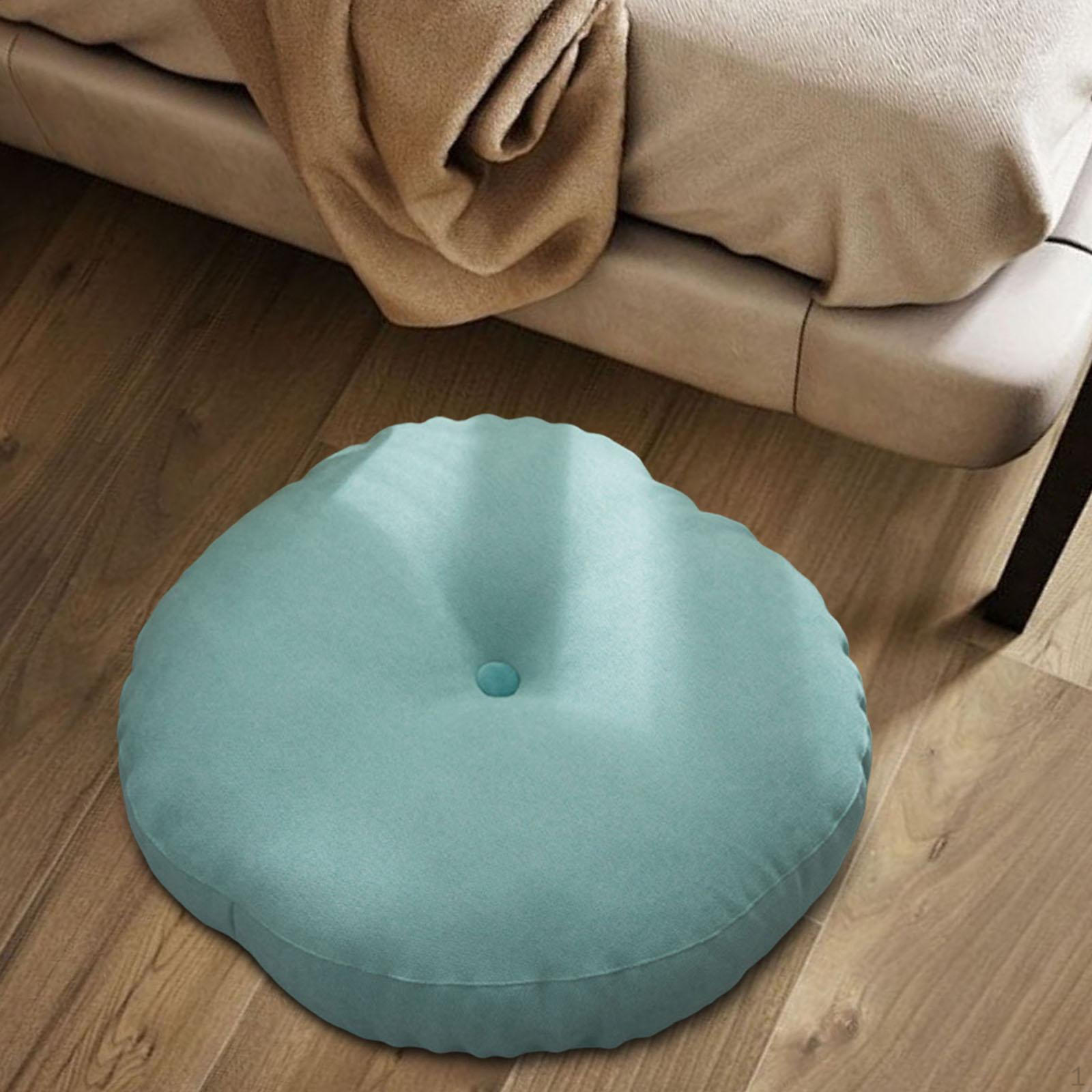 

Круглая подушка для релаксации и комфорта синий