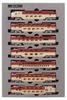 KATO N Gauge 285 Series 0 Sunrise Exp Set Model Train 7-Car 10-1332