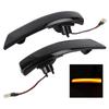 Pair Rear View Mirror Turn Signal Dynamic LED Flowing Light Blinker Fit for Ford Focus MK 2 3