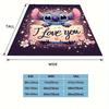 1pc Stitch Printing Blanket - Soft, All-Season Throw for Office Blanket, Personalized Gift with Adorable Cartoon Design