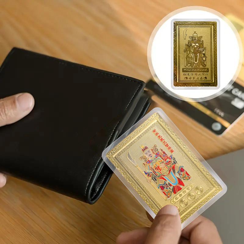 2026 Karta Mini Tai Sui Rok Konia Karta Błogosławieństwa Feng Shui Amulet Bezpieczeństwo Zdrowie Bogactwo Przenośna Statuetka Prezent Ochronny Dekoracja Domu