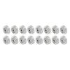 48PCS 3D Printer Pulley Wheel Set Stable Low Friction POM Precise Steel Pulley Set for Printing