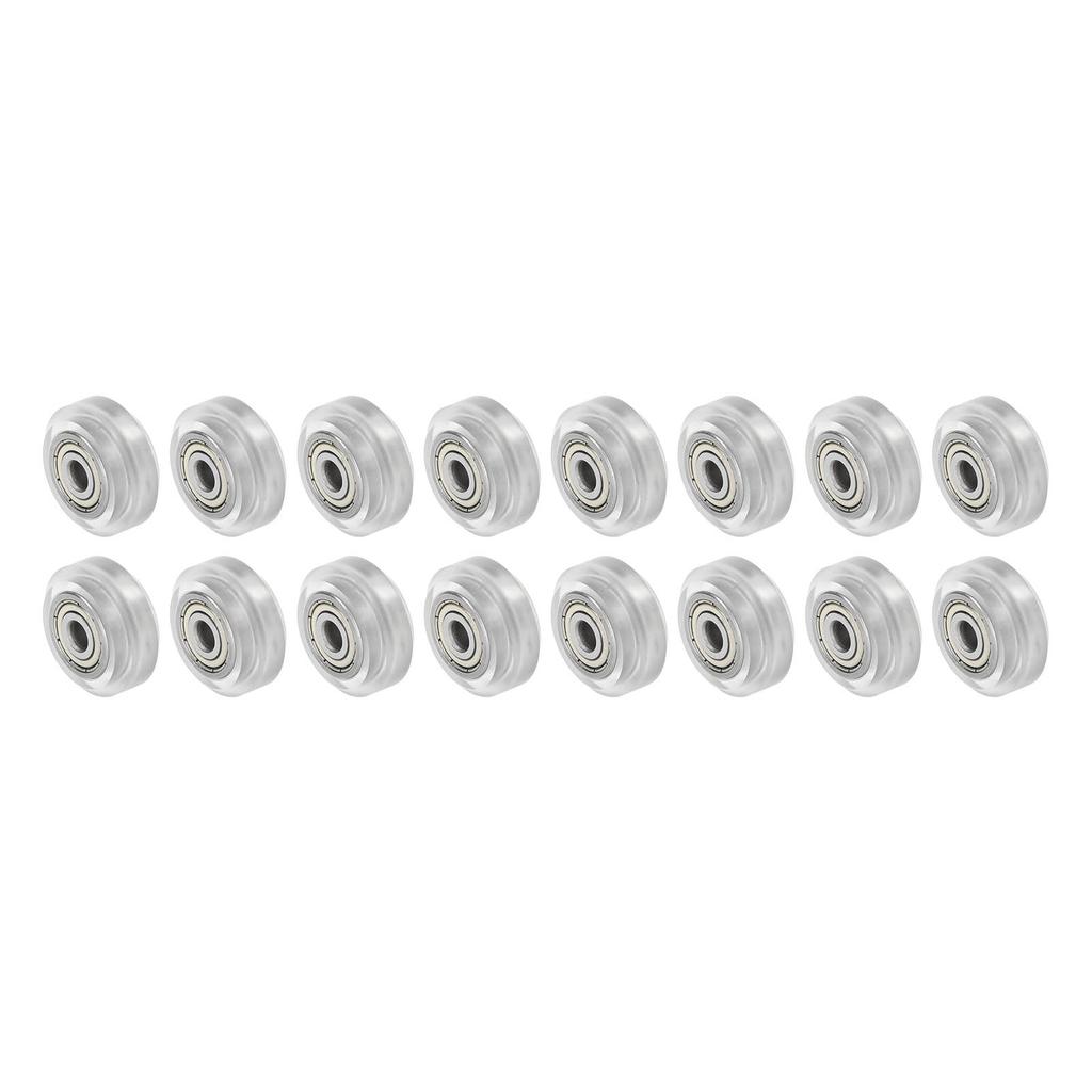 48PCS 3D Printer Pulley Wheel Set Stable Low Friction POM Precise Steel Pulley Set for Printing