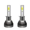 Fanless Mini LED Car Headlights: Super Bright H4 Integrated Front Headlights & H11 H7 LED Fog Lights