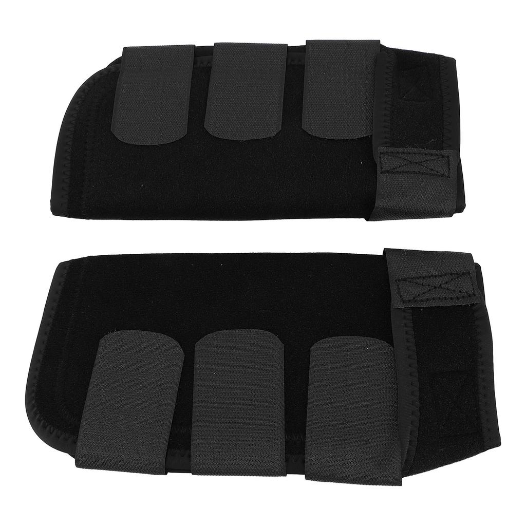 Horse Boots Protective Neoprene Shock Absorbing Reduce Impact Adjustable Straps Horse Leg Guards