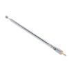 Telescopic Antenna Stainless Steel Brass 4 Sections Replacement AM FM Radio Antenna for TV Remote