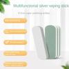 Mini Nail Polishing Strip Double-Sides Removing Traces Silver Ornament Petite Manicure Tool